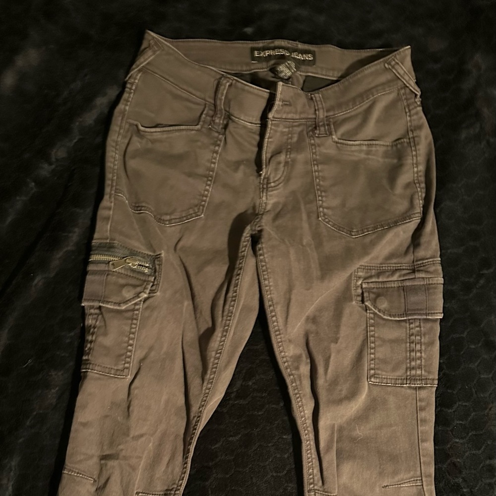 Express Jeans in Dark Gray